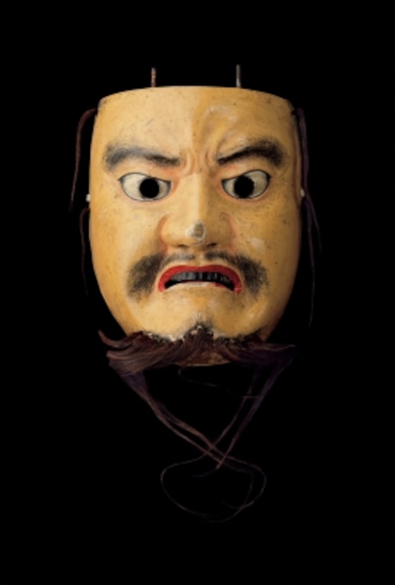 手銭官三郎《素戔嗚尊の古面》undefined1798(寛政10)undefined木造・彩色undefined手銭記念館蔵