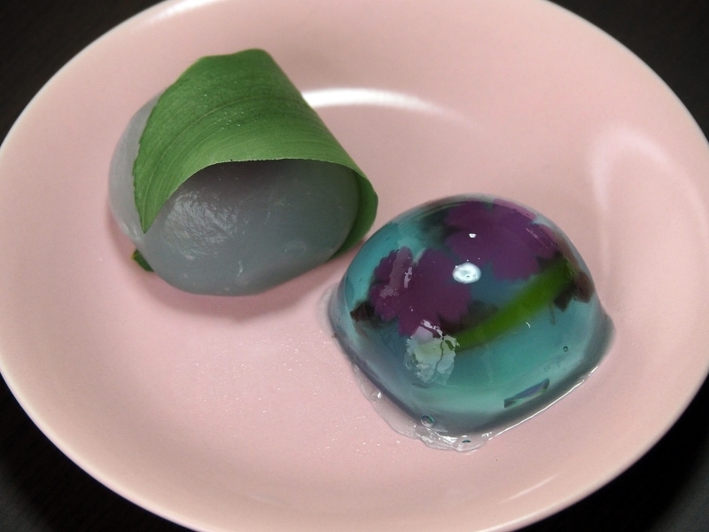 葛餅&撫子@村上