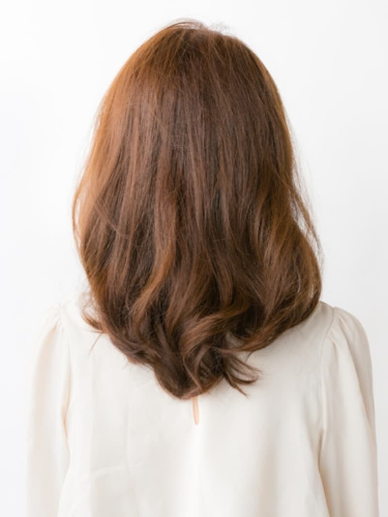 鎖骨ミディアムバック