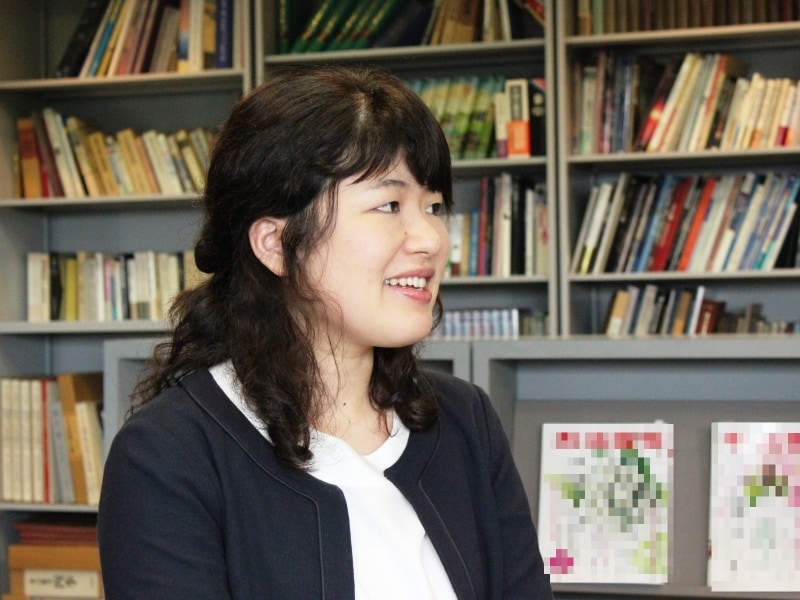 虎屋社長室広報課の関井藍子さん