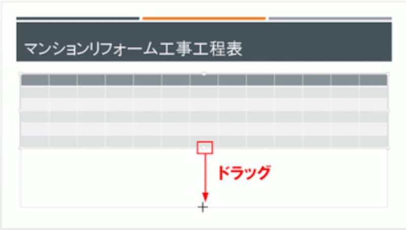 パワーポイントでのガントチャート 工程表 の作り方 パワーポイント Powerpoint の使い方 All About