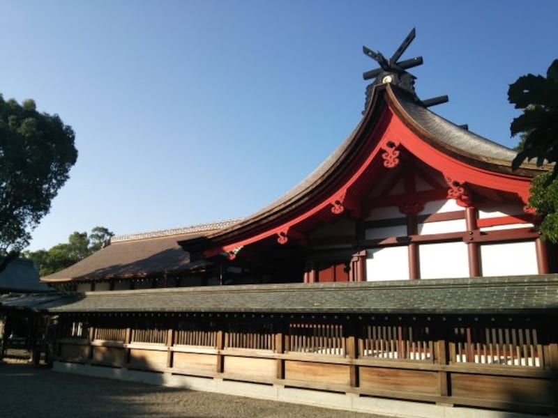 宗像大社・辺津宮（4）／拝殿と本殿