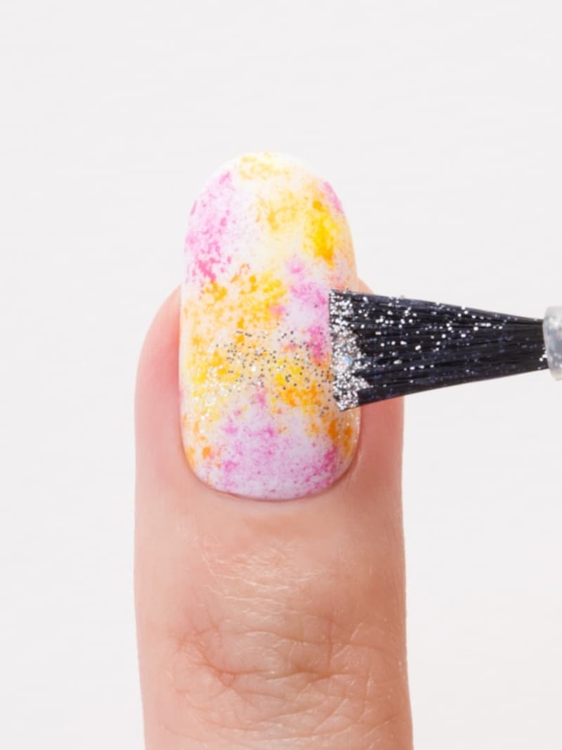 シンプル派はトップコートを使用