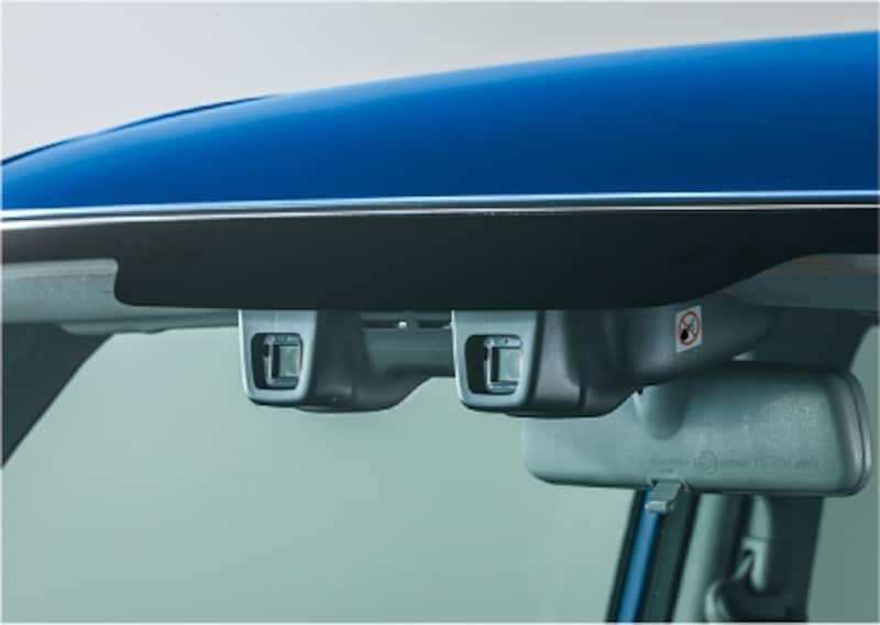 ステレオカメラ方式の衝突被害軽減システムであるデュアルカメラブレーキサポート