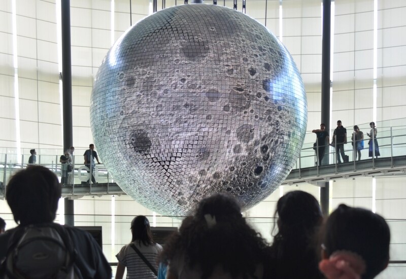 シンボル展示のGeo-Cosmos