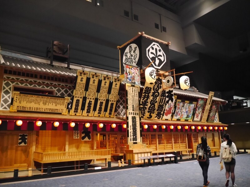 中村座の芝居小屋