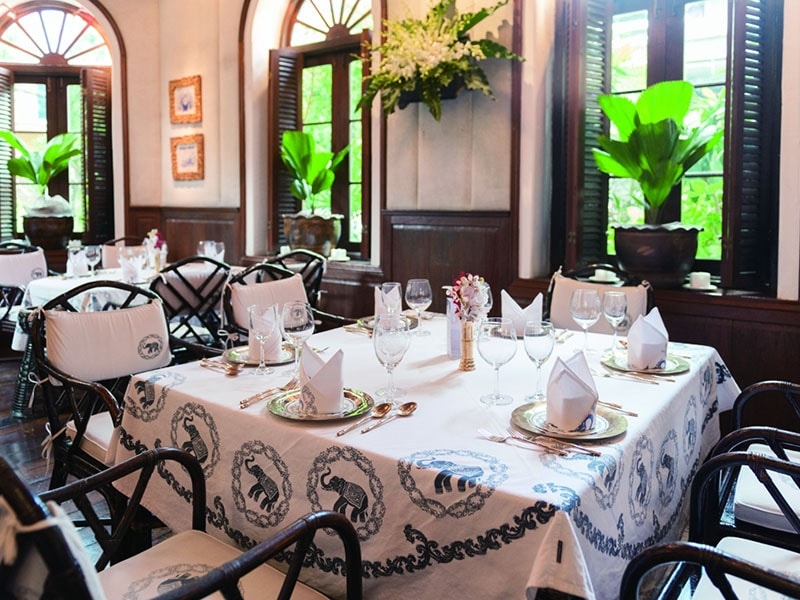 東南アジアとヨーロッパの雰囲気が融合 したコロニアルスタイルが素敵