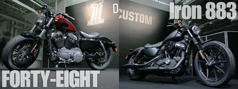 HARLEY-DAVIDSON 2016 Models XL1200X FORTY-EIGHT & XL883N Iron