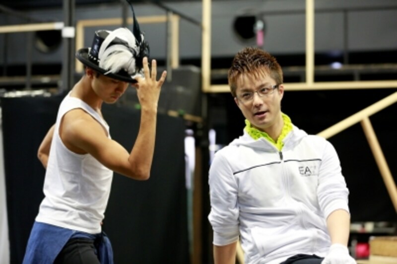 『CHESS』リハーサルよりundefined写真提供：梅田芸術劇場