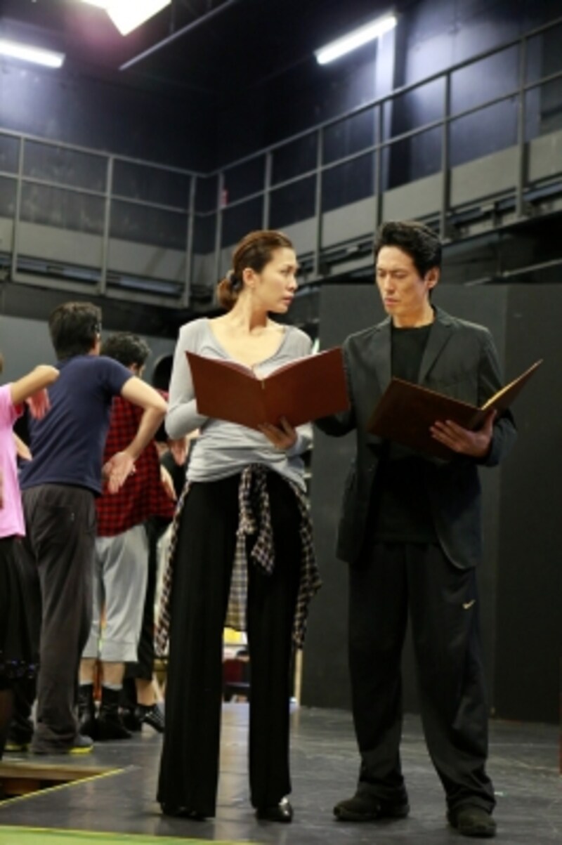 『CHESS』リハーサルよりundefined写真提供：梅田芸術劇場