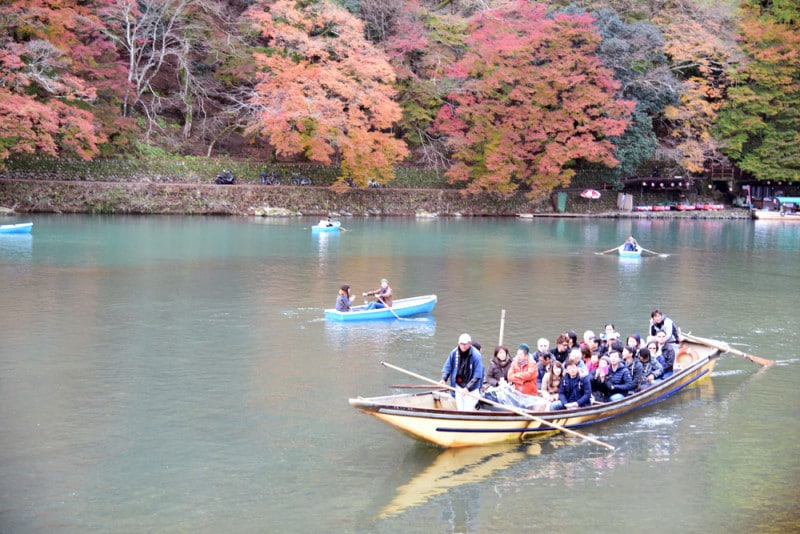 保津川の川下り
