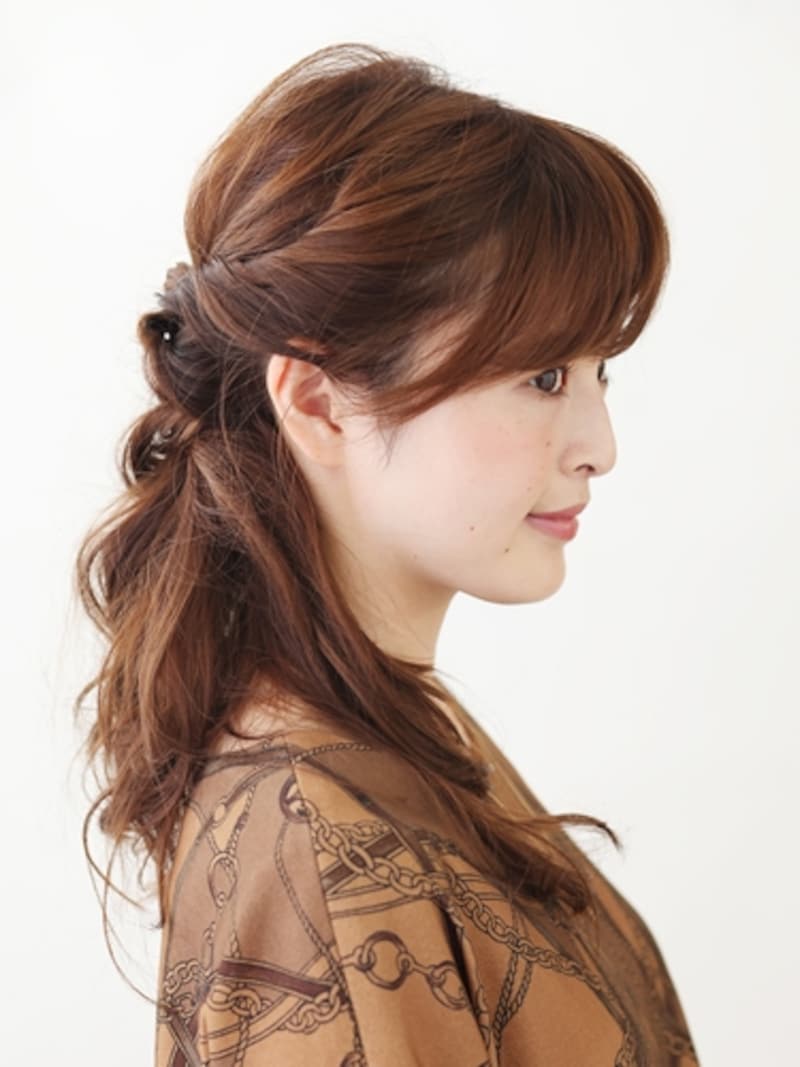 華やかサイドアップ・サイド