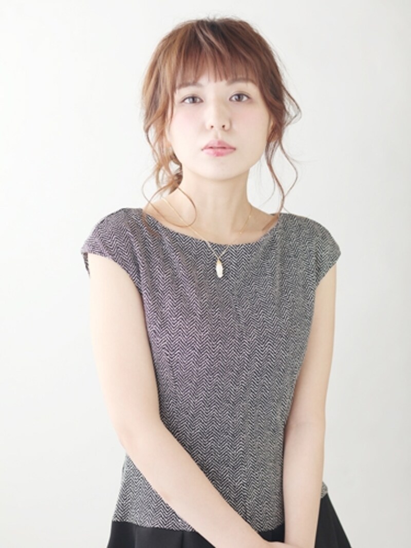 切りかえワンピで大人かわいく