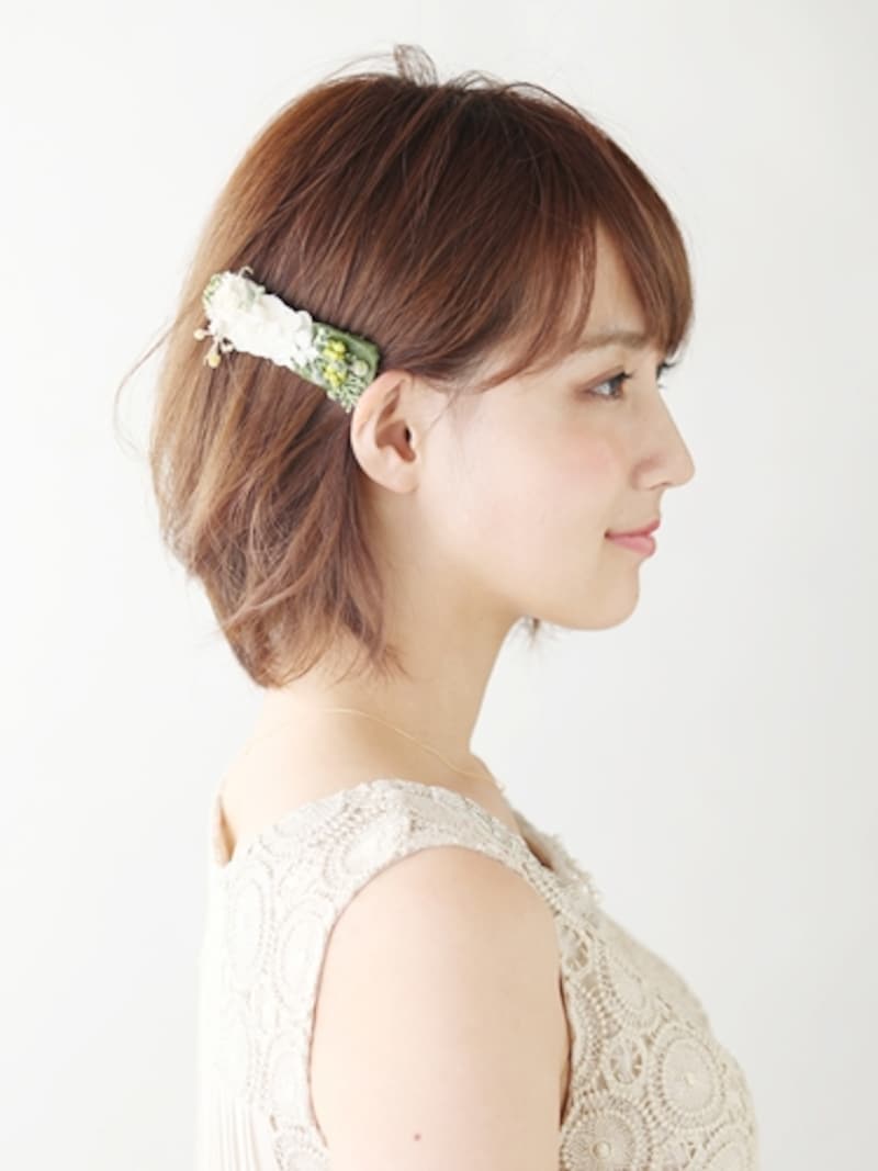 簡単耳かけアレンジ・ショートヘアサイド