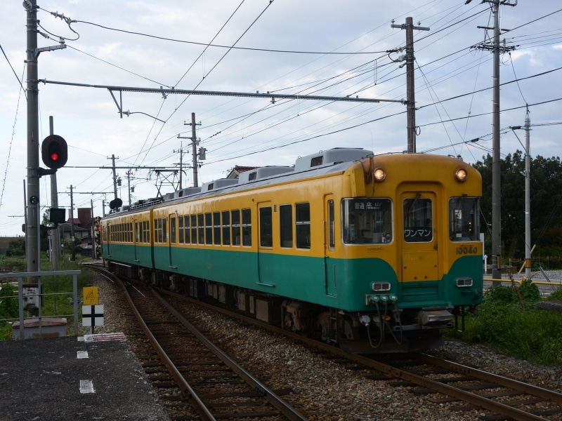 富山地鉄の電車