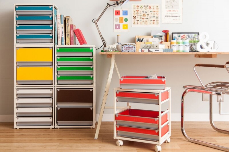 可愛く使える収納家具　スタックストー トランク