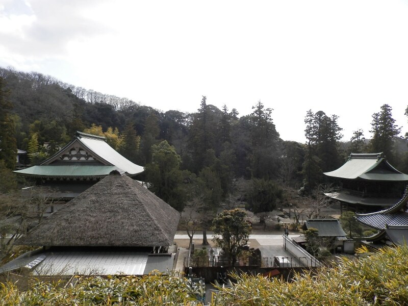 眺めのよい高台の龍隠庵