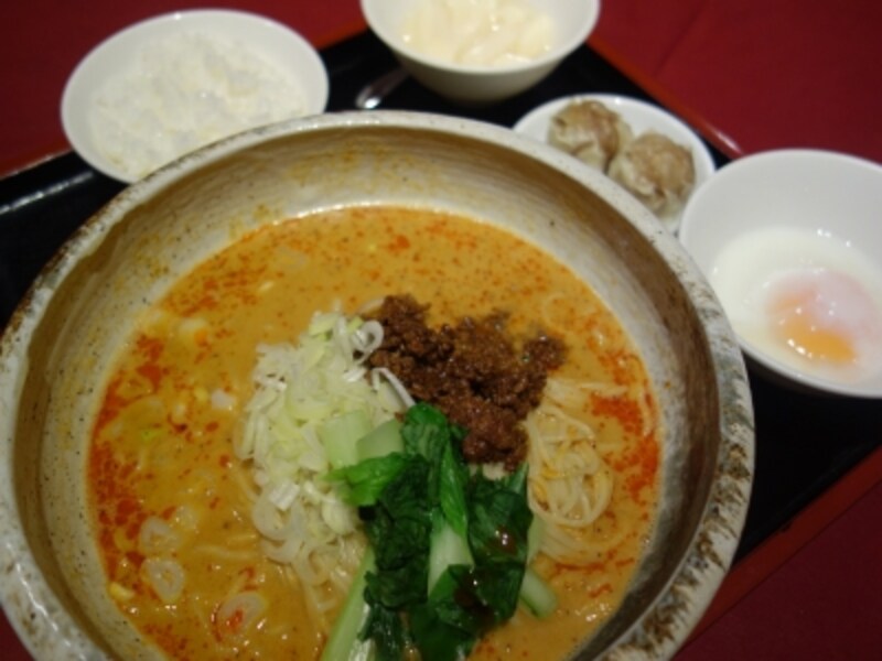 温玉坦々セット1200円