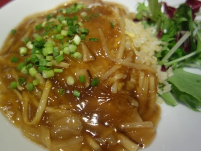 フカヒレ炒飯1200円