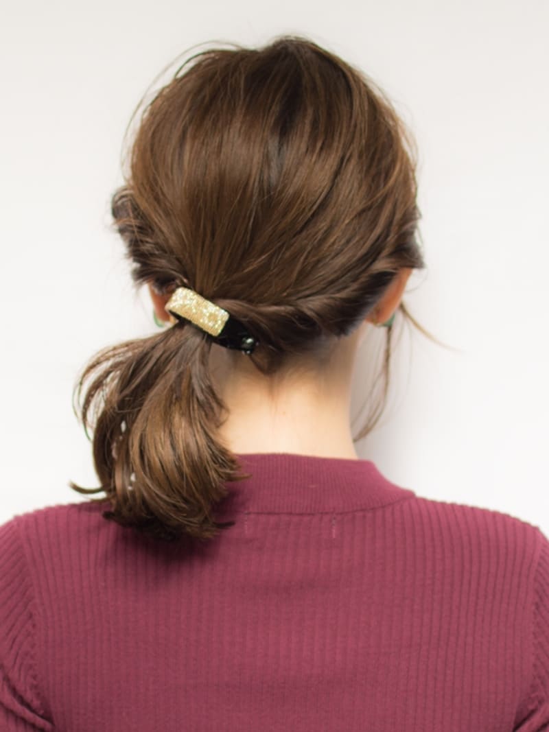 簡単こなれヘアアレンジ