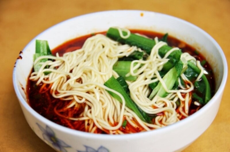 シンプルな典型的な重慶小面