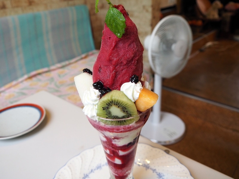 黄昏のカシス＠カフェ・ド・ティー・エリー