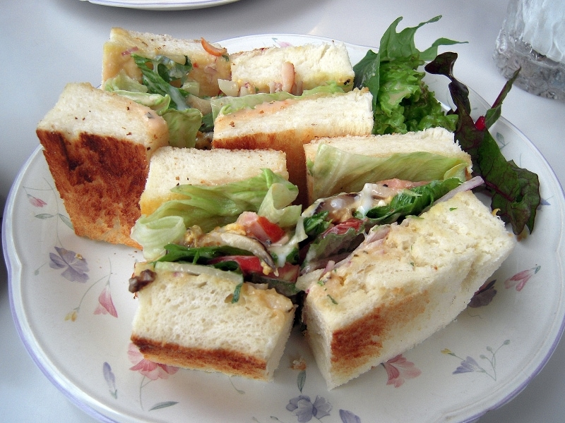 ミックスサンド＠カフェ・ド・ティー・エリー