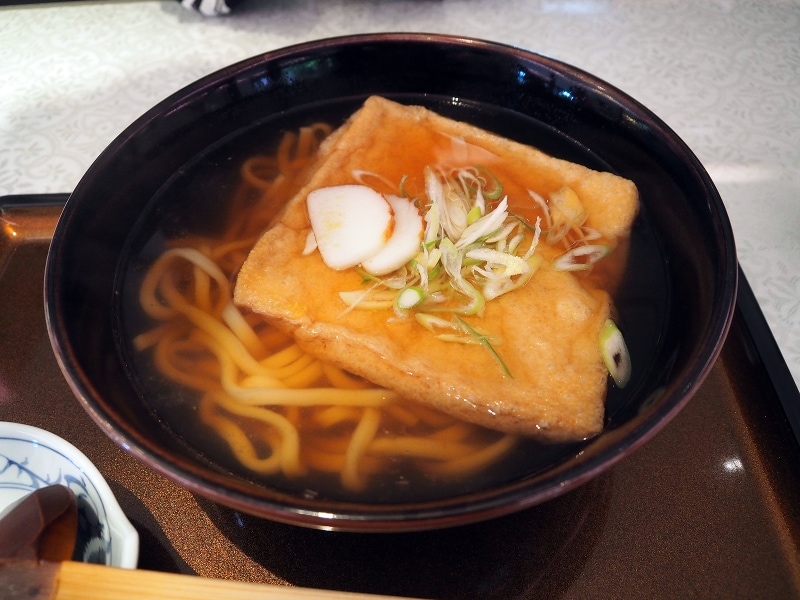 大判きつねのおうどん＠さくら茶屋