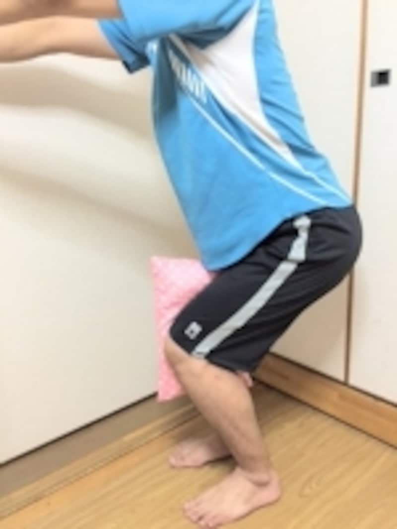 クッションの厚みを変えると力の入れやすさにも違いが出ます