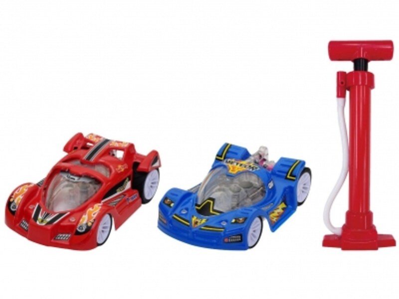 ポンプで空気をチャージしてレースバトルをしよう！undefined日本おもちゃ大賞2015・ボーイズ・トイ部門優秀賞受賞玩具