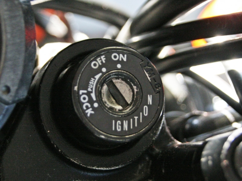 イグニッションキーundefined回転の渋さ