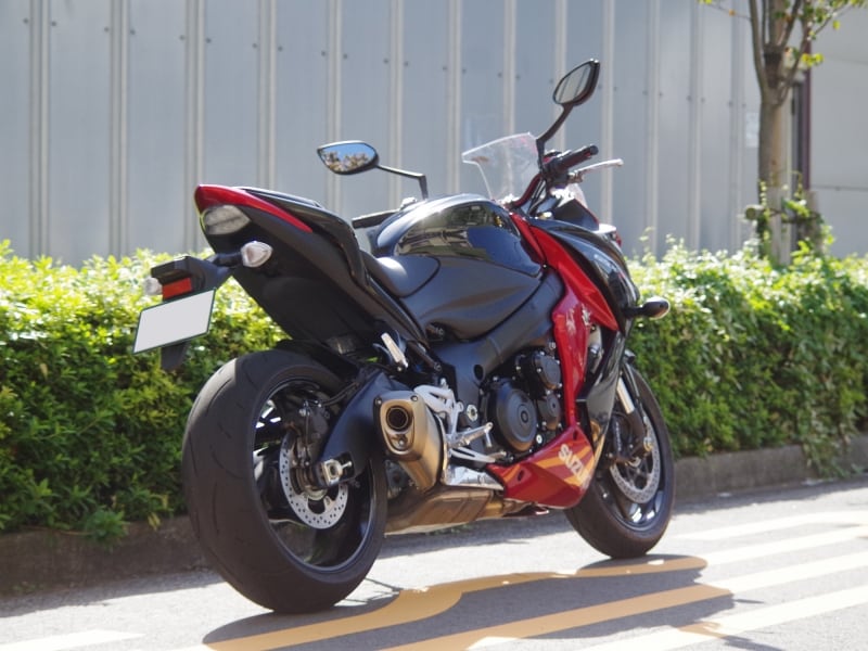 gsx-s1000f リアビュー