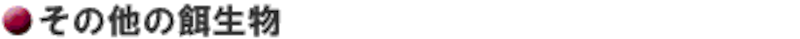 その他の餌生物