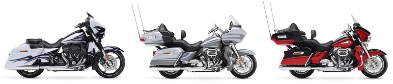 同じツインカム110エンジンを搭載するCVOモデルは、重装備の重量級モデルばかり。つまり装備が皆無のモデルがベースとなる『Sシリーズ』では、エンジンそのもののパワーをがっつり味わえるということ