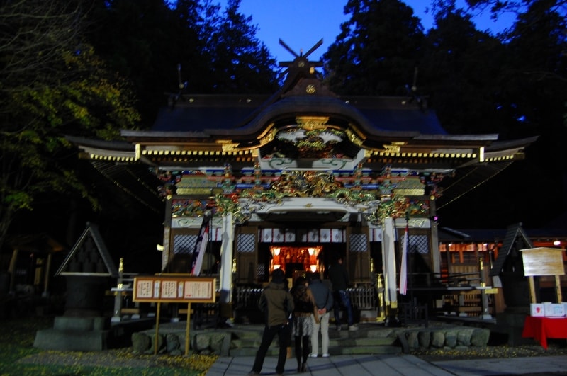 宝登山神社の本殿