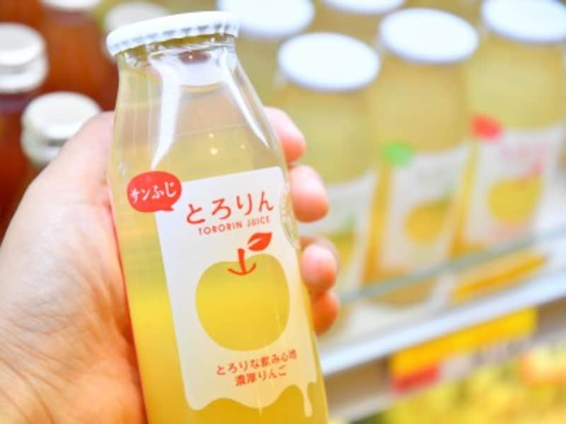 青森空港,とろりん,リンゴジュース