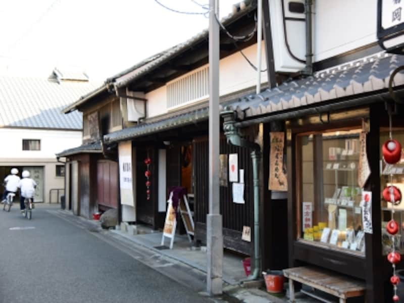 「ならまち」の町並み