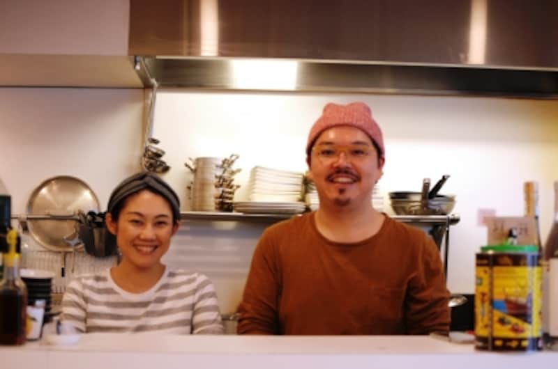 横内美恵さん、竹内悠介さん