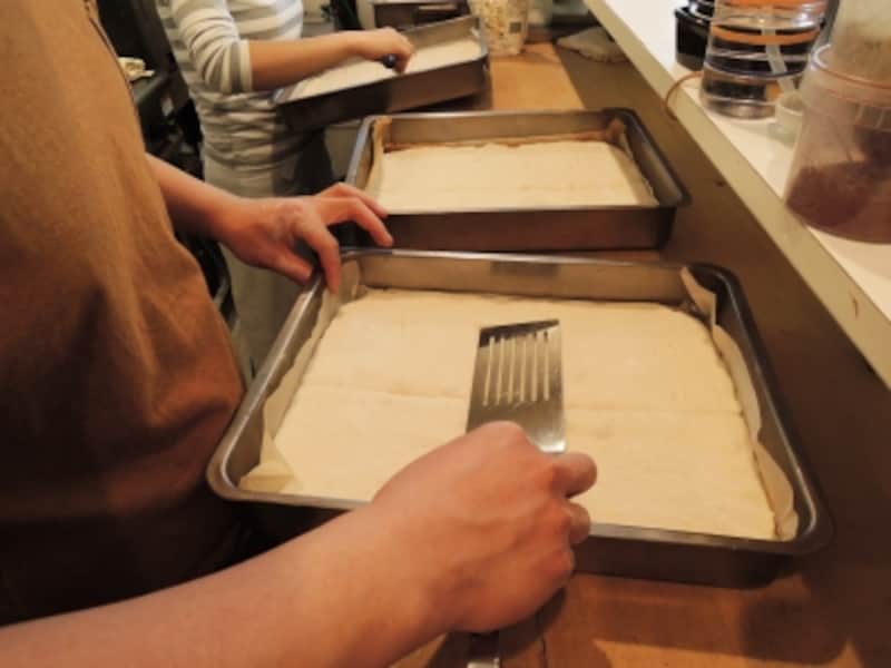 サンドイッチのパンも自家製