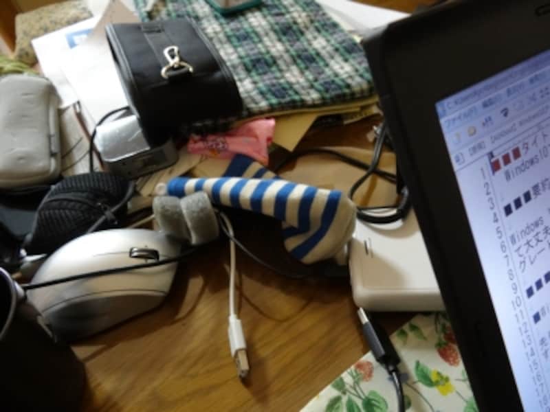 散らかったデスクトップ？