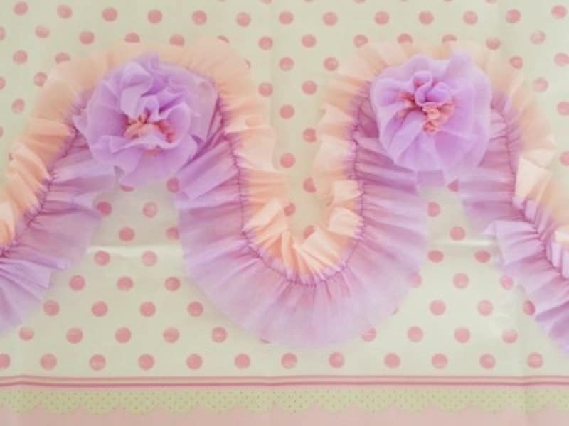 テーブルに飾る