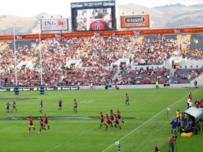 ラグビー選手がすぐ目の前に！迫力あるスタジアム観戦