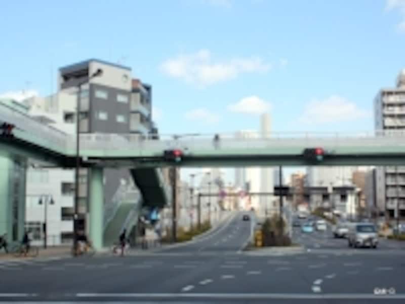 渋滞が大幅に緩和された「富ケ谷」交差点