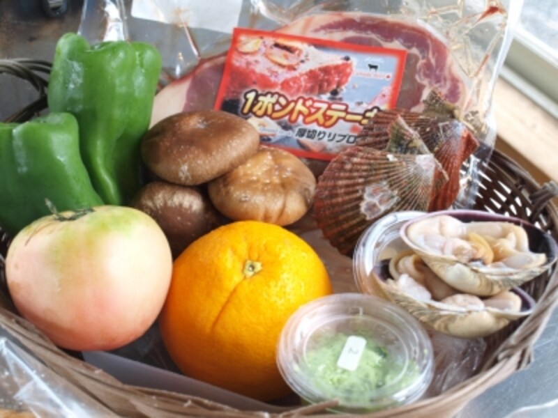 バーベキューの食材例