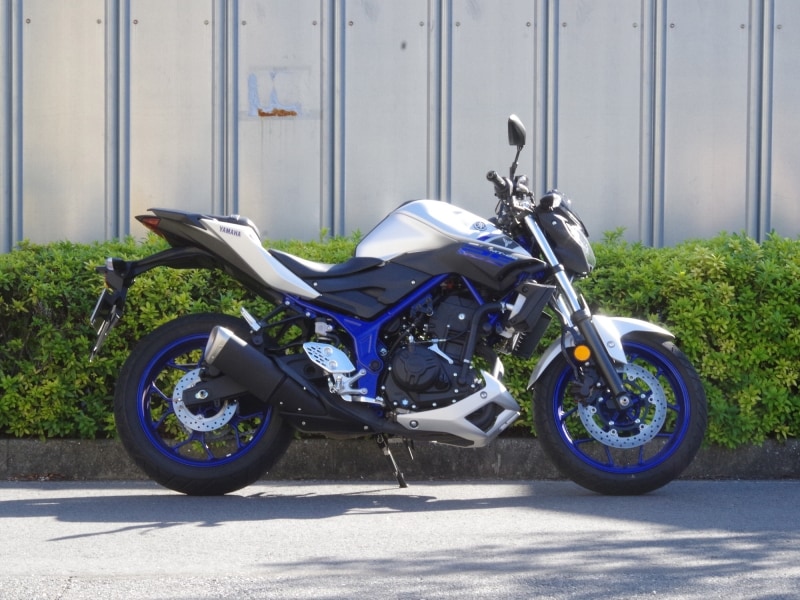 mt-25 サイドビュー