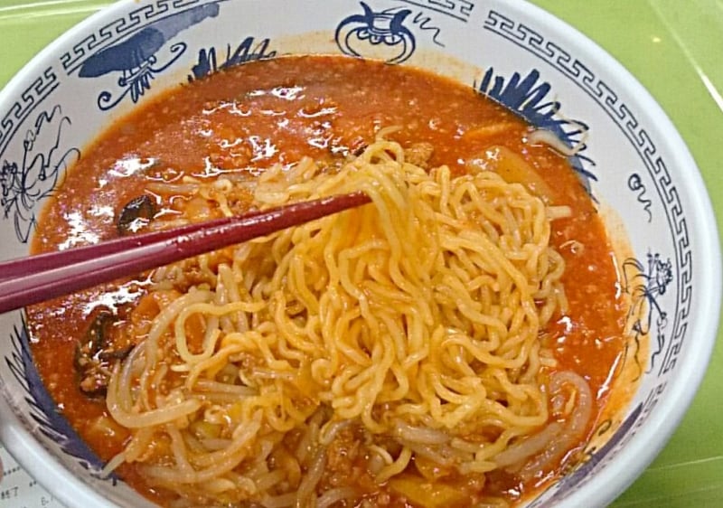けっこうな量の麺が入っていた