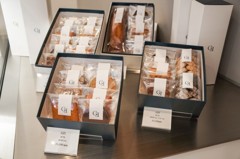ギフトボックスもスタイリッシュ