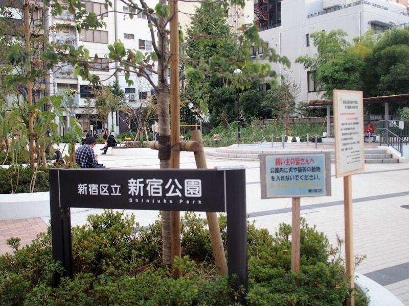 明るい公園になっていた