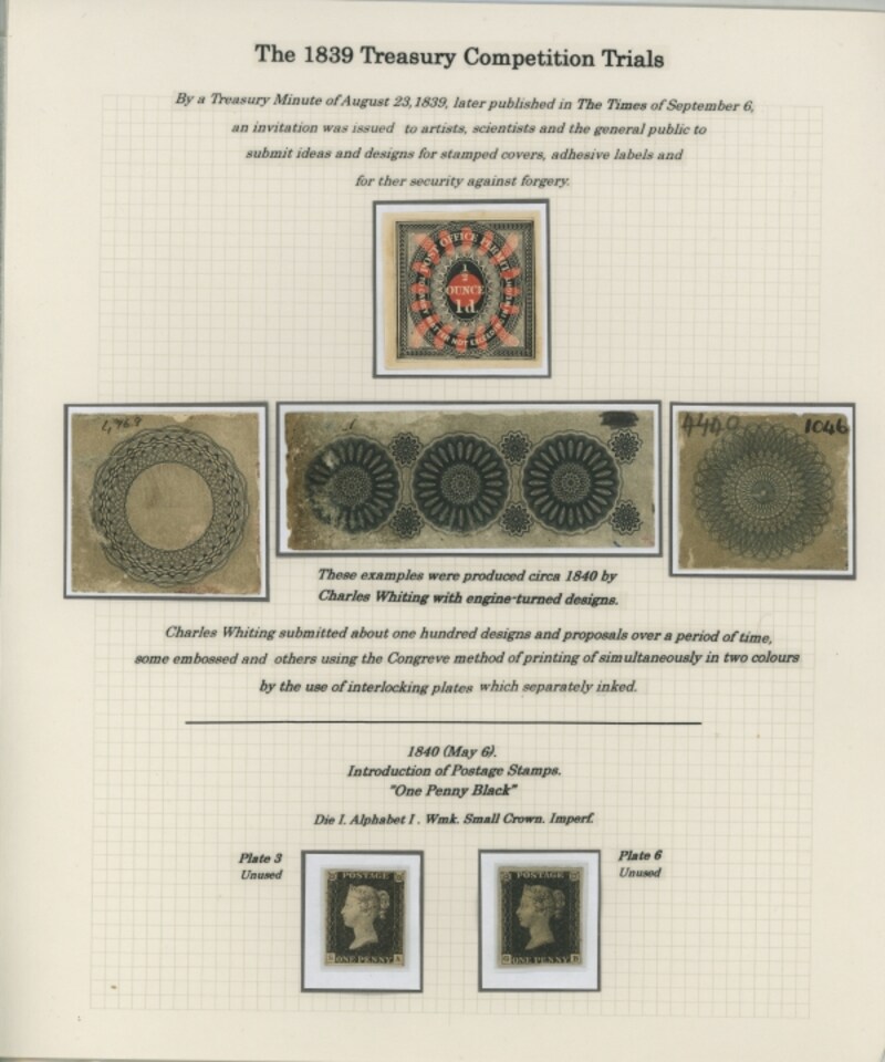 イギリス初期切手