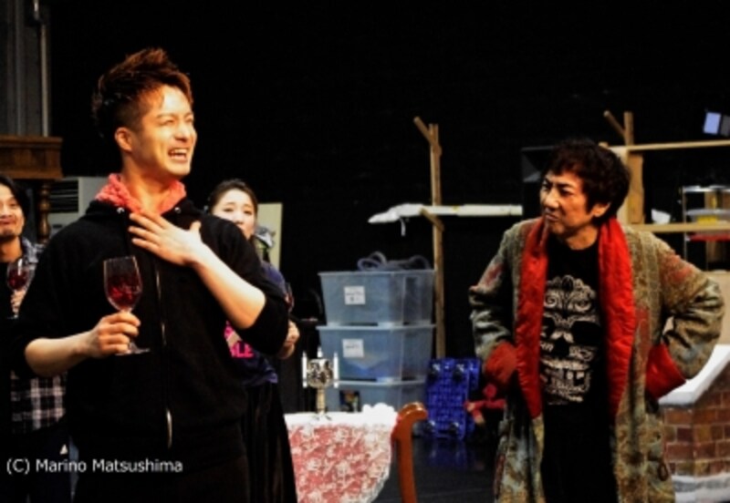 『スクルージ』稽古より。(C)Marino&nbsp;Matsushima